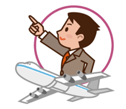 Fight! Businessman Anko. sticker #92106