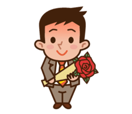 Fight! Businessman Anko. sticker #92110