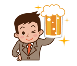 Fight! Businessman Anko. sticker #92114