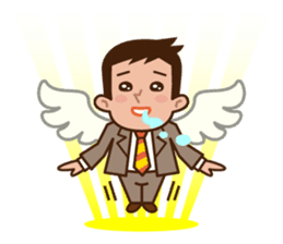 Fight! Businessman Anko. sticker #92115