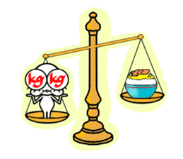 MEDEKA(Big eye) & Chibi-MEDEKA sticker #92266