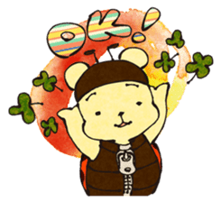 nanakuma [Ladybird+Bear] Cute characters sticker #92362