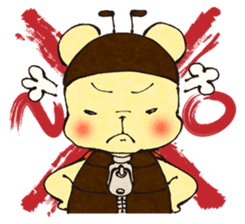 nanakuma [Ladybird+Bear] Cute characters sticker #92363