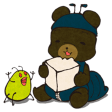 nanakuma [Ladybird+Bear] Cute characters sticker #92365
