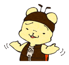 nanakuma [Ladybird+Bear] Cute characters sticker #92366