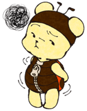 nanakuma [Ladybird+Bear] Cute characters sticker #92367