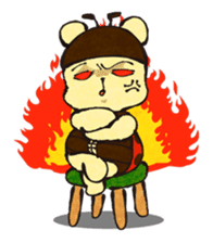 nanakuma [Ladybird+Bear] Cute characters sticker #92368
