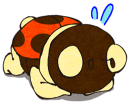 nanakuma [Ladybird+Bear] Cute characters sticker #92369