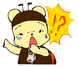 nanakuma [Ladybird+Bear] Cute characters sticker #92371