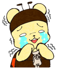 nanakuma [Ladybird+Bear] Cute characters sticker #92374