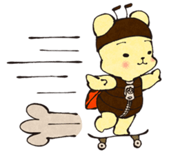 nanakuma [Ladybird+Bear] Cute characters sticker #92380