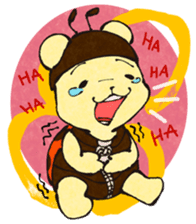 nanakuma [Ladybird+Bear] Cute characters sticker #92383