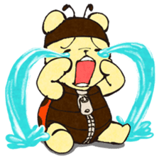 nanakuma [Ladybird+Bear] Cute characters sticker #92386