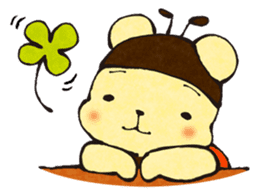 nanakuma [Ladybird+Bear] Cute characters sticker #92395