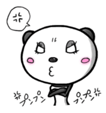 SHAREPAN of stylish panda sticker #92521