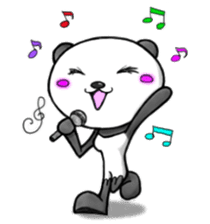 SHAREPAN of stylish panda sticker #92533