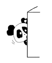 Heart of Love Panda sticker #92805