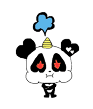 Heart of Love Panda sticker #92807