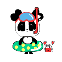 Heart of Love Panda sticker #92810