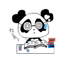 Heart of Love Panda sticker #92814
