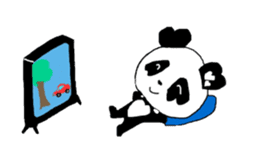 Heart of Love Panda sticker #92820