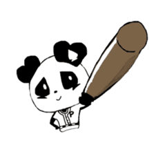 Heart of Love Panda sticker #92825