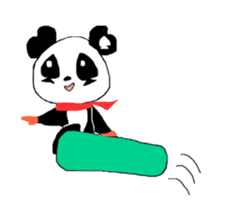 Heart of Love Panda sticker #92828