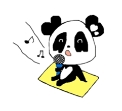 Heart of Love Panda sticker #92833