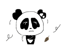 Heart of Love Panda sticker #92834