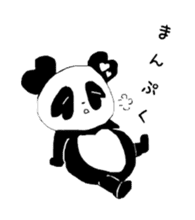 Heart of Love Panda sticker #92835