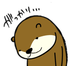 otter STAMP sticker #93052