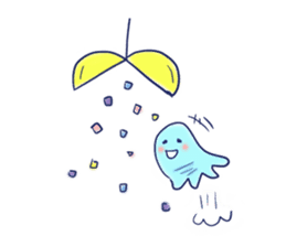 Hello Alien U sticker #93132