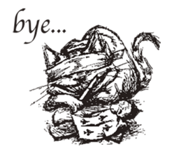 TBS drama "Thorn of Alice"(line drawing) sticker #93399