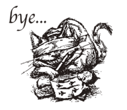 TBS drama "Thorn of Alice"(line drawing) sticker #93399