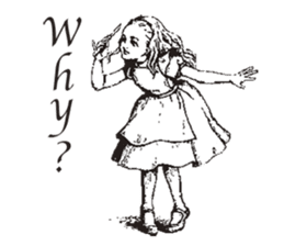 TBS drama "Thorn of Alice"(line drawing) sticker #93401