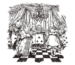 TBS drama "Thorn of Alice"(line drawing) sticker #93409