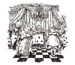 TBS drama "Thorn of Alice"(line drawing) sticker #93409