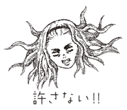 TBS drama "Thorn of Alice"(line drawing) sticker #93421