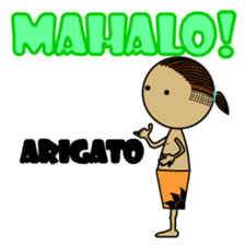 Aloha World sticker #93620