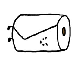 Toilet paper stamp sticker #94161