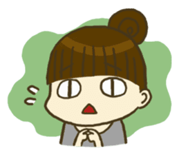 mayu and dannakun's everyday sticker #94239