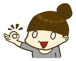 mayu and dannakun's everyday sticker #94245