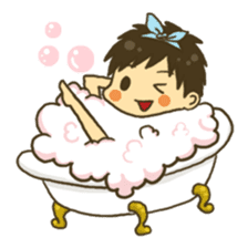 mayu and dannakun's everyday sticker #94246