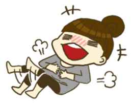 mayu and dannakun's everyday sticker #94262