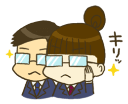 mayu and dannakun's everyday sticker #94264