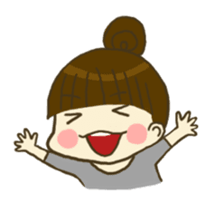 mayu and dannakun's everyday sticker #94267