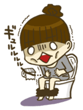 mayu and dannakun's everyday sticker #94270