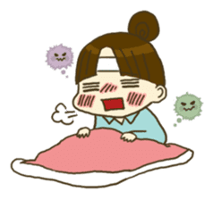 mayu and dannakun's everyday sticker #94271