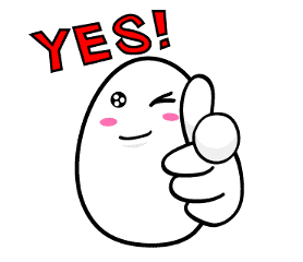 Tomu Egg is in your heart. sticker #94392