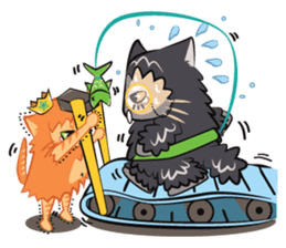 Prince Dominic & Sir Puma sticker #94397